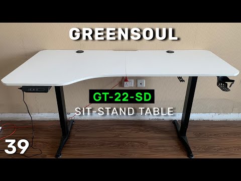 GREENSOUL Sit-Stand Adjustable Table (2024) | Unboxing | Assembly |ASMR| Manual | Review | Ratings |