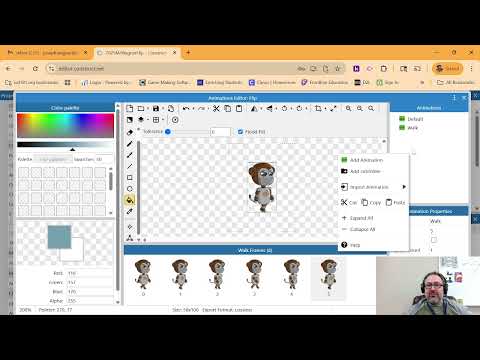 UPDATED METHOD FOR UPLOADING ANIMATIONS IN CONSTRUCT 3.  USING SPRITE SHEET INSTEAD OF SPRITE STRIP