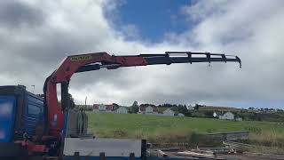 Volvo FM12 *6x2 *PALFINGER 32080 *MANUAL *REACH 21m *Lift 6.500kg flatbed truck | Image 4 - Autoline