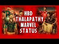 HBD Thalapathy Status Bigil Status Thalapathy Vijay Marvel Intro