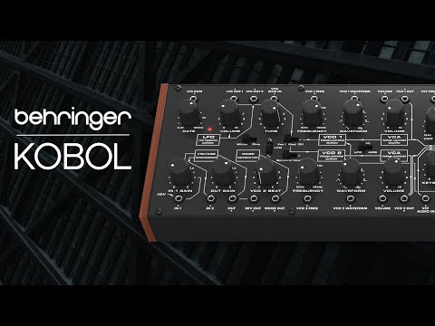 Behringer Kobol Expander Sound Demo (no talking) feat. Zen Delay: Presets for Techno and Electronica