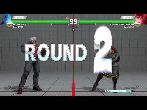 OS-NeoGoku Urien vs chun li new costume STREET FIGHTER V s2