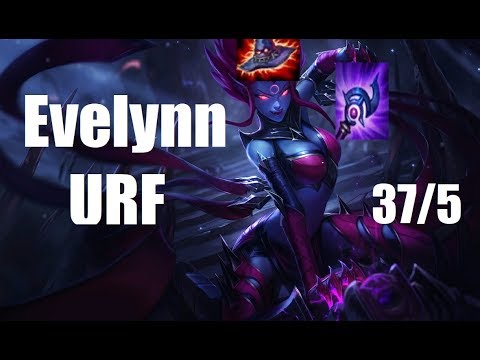 37/5 Evelynn URF (Full Game) - League of Legends
