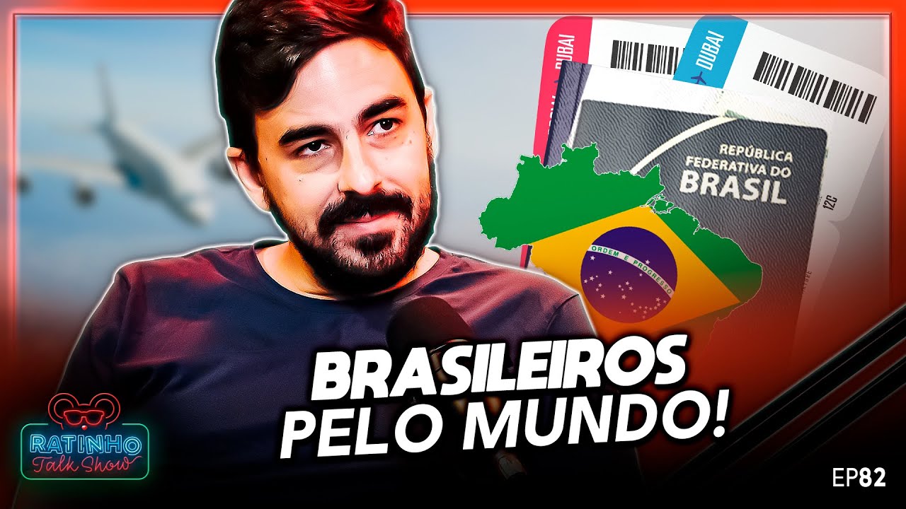 VIAJOU POR MAIS DE 51 PAÍSES! DICAS DE VIAGEM COM O @EstruturandoIdeias - RATINHO TALK SHOW EP.85