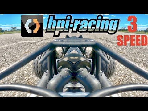 HPI Savage Optional 3 SPEED Transmission - Top Speed Runs - Will It Shift?