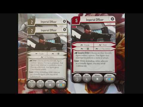 Star Wars Imperial Assault Core set Imperial Officers