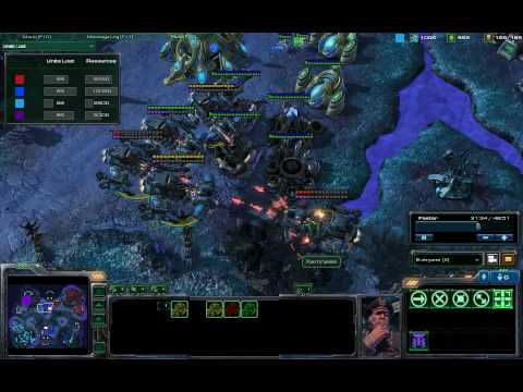SC2 (match 3/12) - Attacking Protoss expansion massing Stargates (30:00)