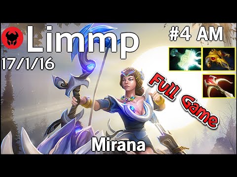 Limmp [coL] plays Mirana!!! Dota 2 Full Game 7.20
