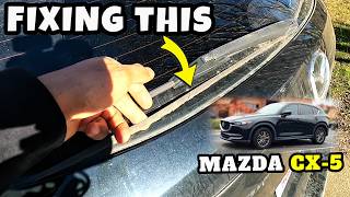 Mazda CX-5 | rear window trim replacement PART 1