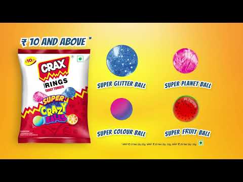 Crax Rings Big Packs now with Super Crazy Balls!