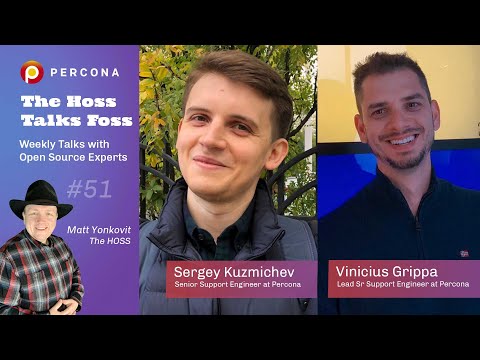 Learning MySQL Book - Percona Podcast 51 with Sergey Kuzmichev and Vinicius Grippa