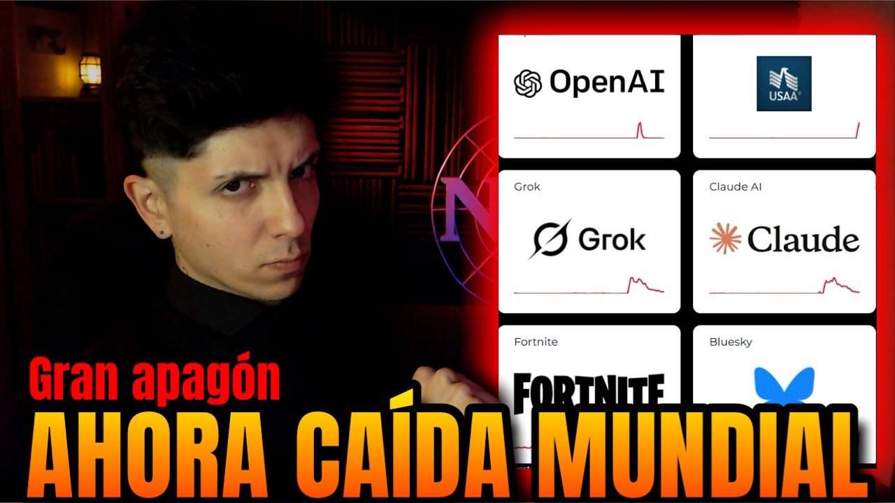 Gran APAGÓN Mundial y caída de comunicaciones