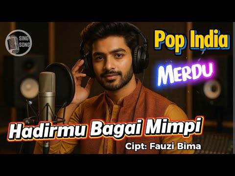 Hadirmu Bagai Mimpi - Fauzi Bima Versi Pop India #popindia #versiindia #singsong