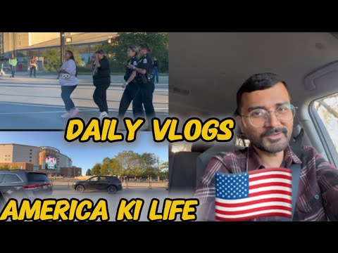 Daily routine from America || pets vlogs || funny vlogs || life in America || funny videos