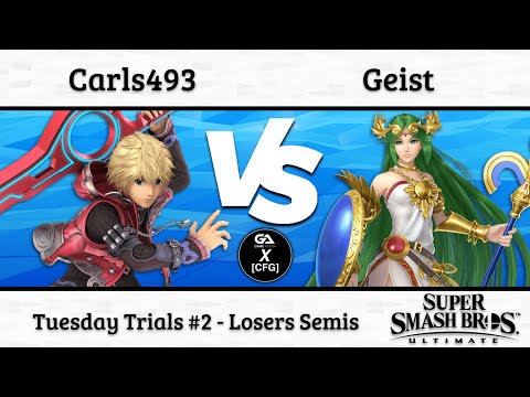 CFG Tuesday Trials 2: Carls493 (Shulk) vs. Geist (Palutena) - Losers Semis