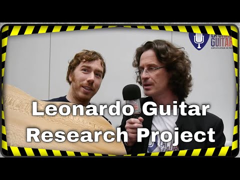 Présentation du Leonardo Guitar Research Project via une interview du luthier Simon Burgun