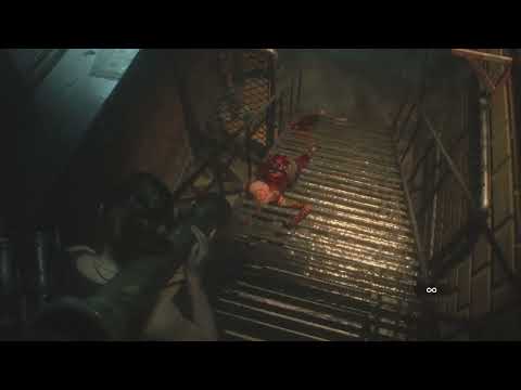 TLC RKL ZEIGT EUCH RESIDENT EVIL 02 REMAKE AUSWIRKUNG MIT ATM-04 BEI EINER ZOMBIE FRAU