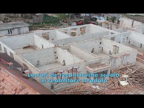 DEALU FRUMOS - Lucrări de reconstrucție a școlii si reabilitare stradala