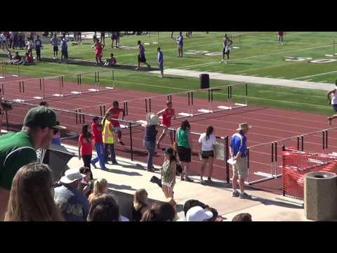 FSB 110m H Heat 2 at Sunset Prelims 5-2-14-  Los Alamitos Boys