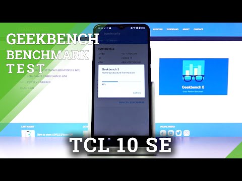 Geekbench V5 Benchmark  - TCL 10 SE Quality Checkup