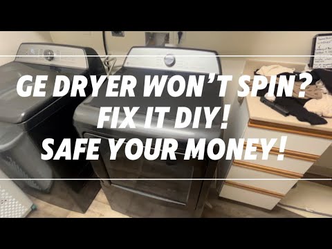 GE Dryer Not Spinning? Replace the Torn Belt – Easy Fix! Part #WE03X29897