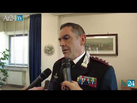 Claudio Rubertà è il nuovo comandante provinciale dei Carabinieri di Arezzo
