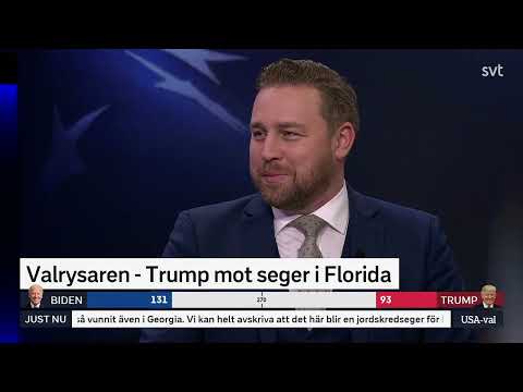 USA-val 2020 – Valvaka del 2 (SVT 2020.11.04)