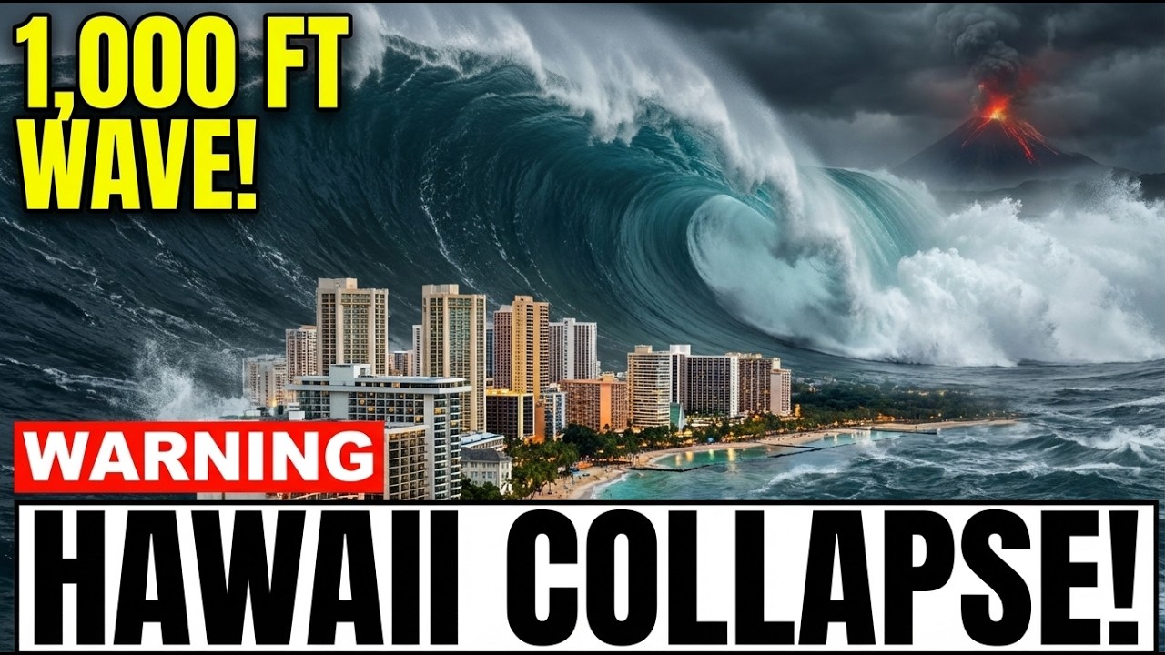 Hawaii Lava Flank Collapse Could Trigger a Mega-Tsunami, Scientists Warn