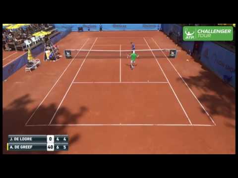 De Greef Fires Match Point Hot Shot At Liberec Challenger 2016