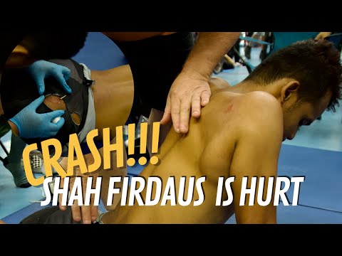 EXCLUSIVE: MAJOR CRASH IN MEN’S ELITE KEIRIN SEMI FINALS ASIAN TRACK CYCLING CHAMPIONSHIPS 2023