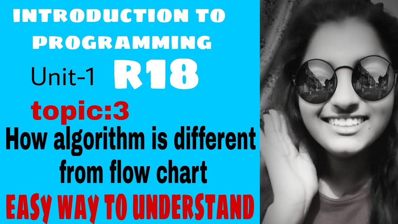 #pps #R18 #unit1 #how #algorithm #is #different #from #flowchart #topic3 #easy 🤗😍 #programming