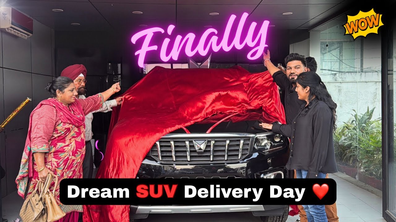 Mahindra Scorpio N 2025 Delivery 🚙 | Family Reaction & First Look of Big Daddy SUV !
