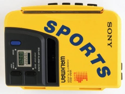 Sony Sports Radio/Cassette Walkman 1990 Yellow image 8