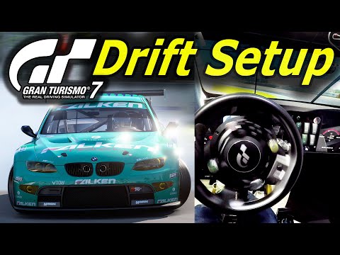 Pro Drift Tune Detailed Guide - Ultimate Drift Machine in GT7 + Steering Wheel