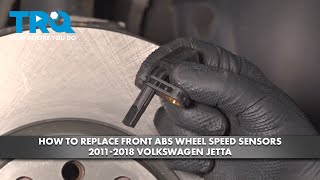 How to Replace Front ABS Wheel Speed Sensors 2011-2018 Volkswagen Jetta