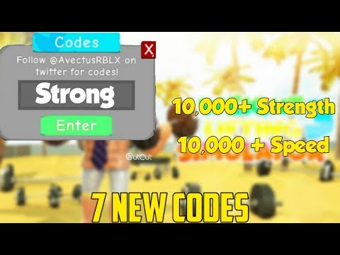 | Weight Lifting Simulator 3 | 7 New Codes | 10,000 Strength & 10,000 Speed |