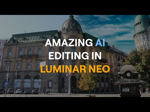 Amazing AI Editing in Luminar Neo | Watch This Photo Transform!