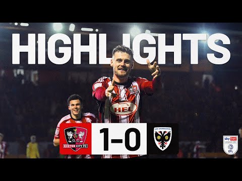 HIGHLIGHTS: Exeter City 1 AFC Wimbledon 0 (9/12/25) EFL Sky Bet League One