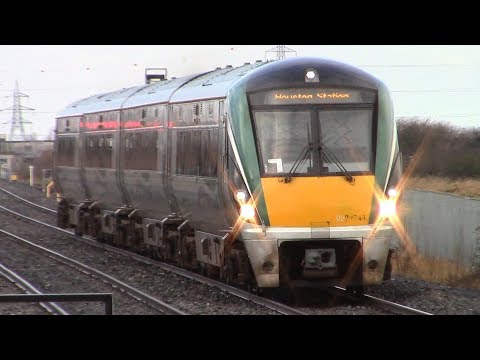 Irish Rail 22000 Class Intercity Train - Clondalkin & Fonthill Station, Dublin