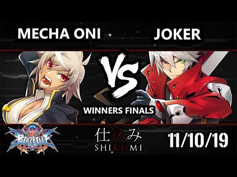 Shikomi BB:CF - Mecha Oni (Bullet) Vs. Joker (Ragna) BlazBlue: Central Fiction Winners Finals