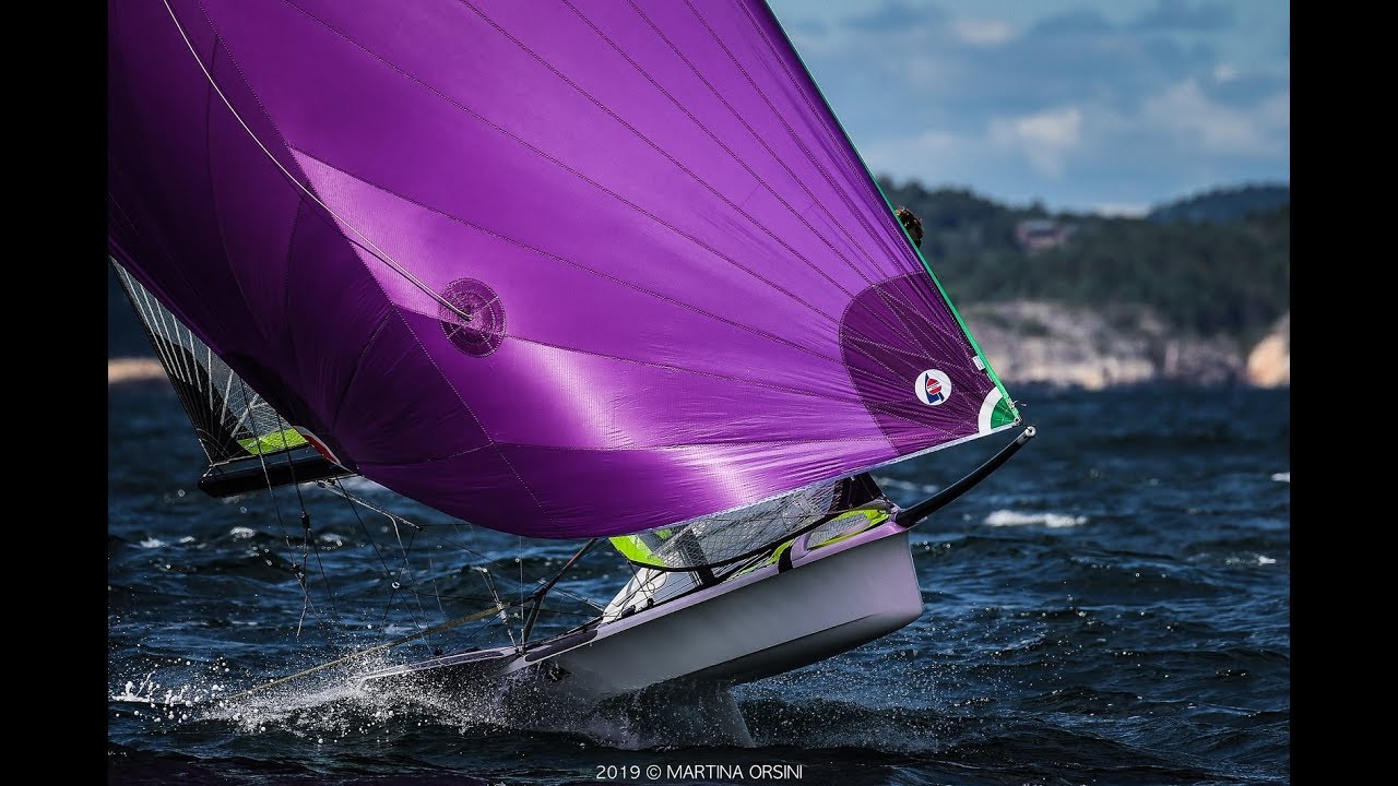 nacra17 Sailing Highlights - 2019 Junior Worlds - Day 1 - Risor