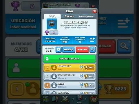Únete a Mi Clan #clashroyale #clash #clashments #clashshorts