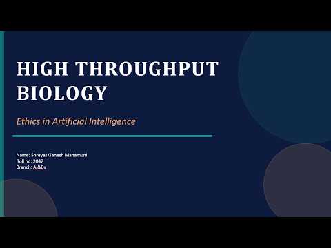 2047 High Throughput Biology