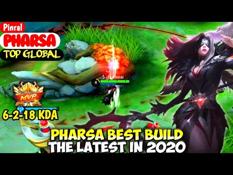 PHARSA BEST BUILD IN 2020 | TOP GLOBAL PHARSA Pinral - MOBILE LEGENDS