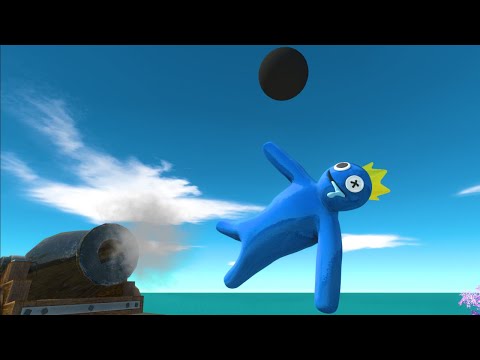 Creppy Monsters Climb the Cannon Ramp - Animal Revolt Battle Simulator