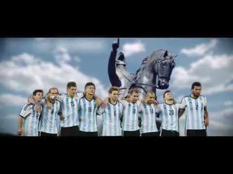 Video motivación Fuerza Argentina Copa America Chile 2015..