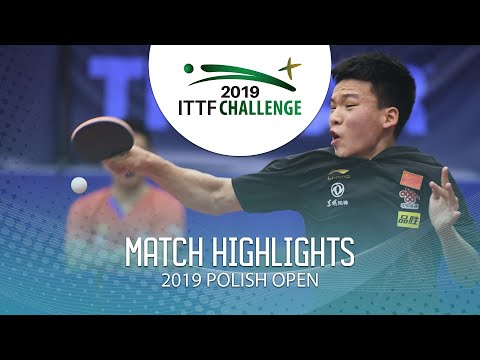 [2019 ITTF Polish Open] Xiang Peng vs&nbspandrii Grebeniuk  2019.10.17