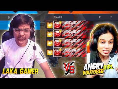 ANGRY GIRL YOUTUBER IN MY CS RANKED MATCH😱