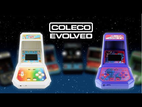 New Coleco Evolved Mini Arcades Announced - Gamester81