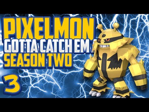 Minecraft Pixelmon "Electivire Evolution!" Gotta Catch 'Em All S2 Episode 3 (Minecraft Pokemon Mod)